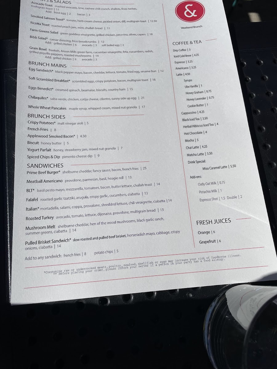 Steel & Rye Menu - Image 5